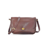 Coach brown leather handbag