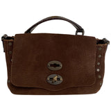 Zanellato brown suede handbag