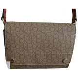 Calvin Klein beige leather handbag