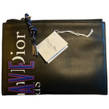 Dior Homme black leather case