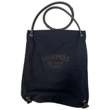 Hermès aline blue cloth handbag