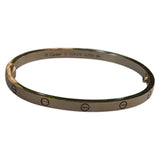 Cartier love pm white white gold bracelets