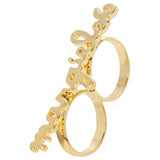 Mm6 gold metal rings