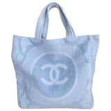 Chanel  cotton travel bag