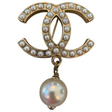 Chanel cc multicolour metal pins & brooches