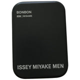 Issey Miyake anthracite leather case