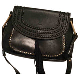 Chloé hudson black leather handbag