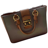 Miu Miu madras multicolour leather handbag