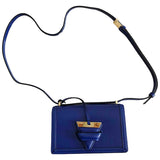 Loewe barcelona blue leather handbag
