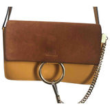 Chloé faye yellow leather handbag
