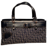 Dior blue cloth handbag