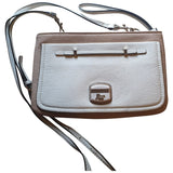 Guess white polyester clutch bag