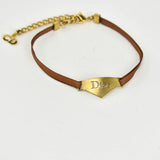 Dior gold metal bracelets