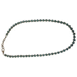 Les Néréides blue metal necklaces