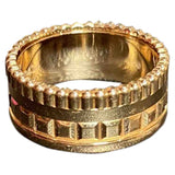 Boucheron quatre pink pink gold rings