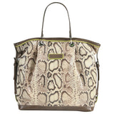 Longchamp pliage  multicolour leather handbag