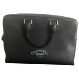 Dior black leather bag