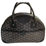 Goyard jeanne black cloth handbag
