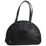 Prada black leather handbag