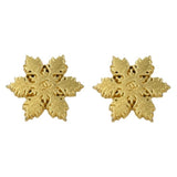 Chanel gold gold plated earrings