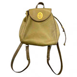 Dior green leather backpacks