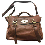 Mulberry alexa brown leather handbag