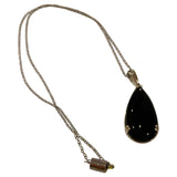 Unknown black silver necklaces