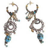 Reminiscence silver silver earrings