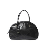 Prada black leather handbag
