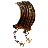 Chanel cc  metal bracelets
