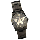 Zadig & Voltaire papillon black steel watch
