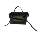 Celine belt black leather handbag