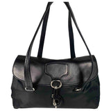 Prada black cloth handbag