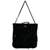 Prada black synthetic travel bag