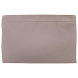 Loewe white cotton clutch bag