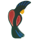 Prada green plastic pins & brooches