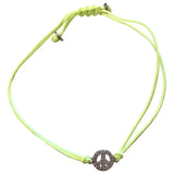 Reminiscence yellow silver bracelets