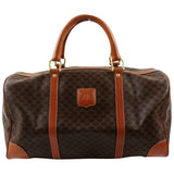 Celine brown cloth travel bag