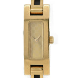 Gucci gold gold plated watch