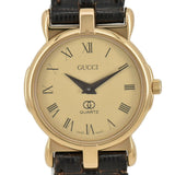 Gucci gold gold plated watch