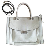 Guess pink leather handbag