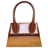 Jacquemus le grand chiquito orange leather handbag