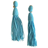 Non Signé / Unsigned turquoise  earrings