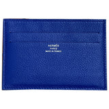 Hermès blue leather case