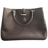 Longchamp roseau brown cloth handbag