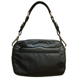 Prada black cloth handbag