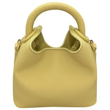 Elleme yellow leather handbag
