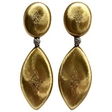 Buccellati gold yellow gold earrings