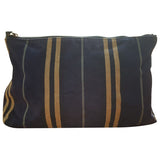 Burberry blue cloth travel bag