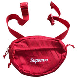 Supreme red polyester clutch bag